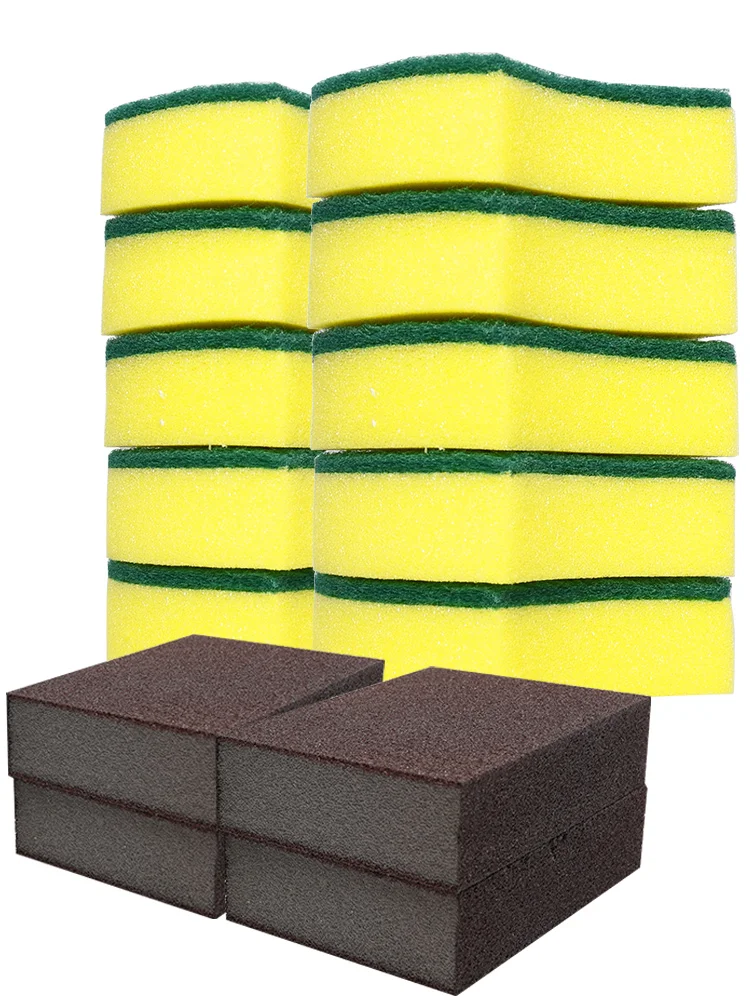 Dishwashing Sponge Scouring Pad Dishcloth Kitchen Supplies Cleaning Brush Pot Dishwashing Artifact Dishwashing Sponge Magic Wipe
Dishwashing Sponge Scouring Pad Dishcloth Kitchen Supplies Cleaning Brush Pot Dishwashing Artifact Dishwashing Sponge Magic Wipe