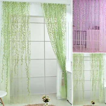 Curtains For Living Room Cute Willow Shape Offset Green Purple Cortinas Green Purple Home Decoration Curtain Are Fresh Simple
Curtains For Living Room Cute Willow Shape Offset Green Purple Cortinas Green Purple Home Decoration Curtain Are Fresh Simple