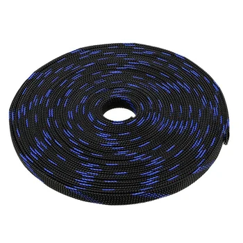 Pet Braided Sleeving 32.8 Feet 10M Expandable Cable Wrap 10Mm Diameter Wire Sheath Blue Black
Pet Braided Sleeving 32.8 Feet 10M Expandable Cable Wrap 10Mm Diameter Wire Sheath Blue Black