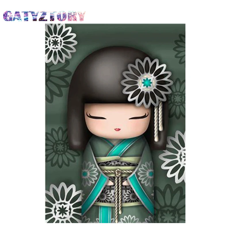 GATYZTORY Japanese Doll Diamond Painting Full Square Rhinestones Pictures Diamond Embroidery Cartoon DIY Diamond Mosaic
GATYZTORY Japanese Doll Diamond Painting Full Square Rhinestones Pictures Diamond Embroidery Cartoon DIY Diamond Mosaic