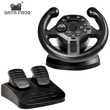 DATA FROG Racing Steering Wheel For PS3 Game Steering Wheel PC Vibration Joysticks Remote Controller Wheels Drive For PC
DATA FROG Racing Steering Wheel For PS3 Game Steering Wheel PC Vibration Joysticks Remote Controller Wheels Drive For PC
