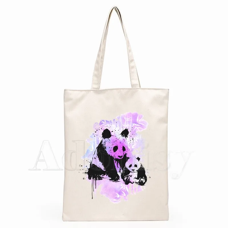 Watercolor Painting Animal Ladies Handbags Cloth Canvas Tote Bag Shopping Travel Women Eco Reusable Shoulder Bags Bolsas De Tela
Watercolor Painting Animal Ladies Handbags Cloth Canvas Tote Bag Shopping Travel Women Eco Reusable Shoulder Bags Bolsas De Tela