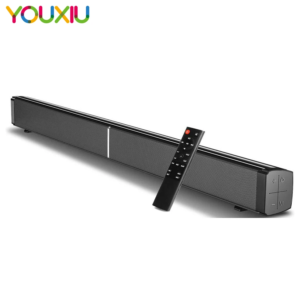 YOUXIU 40 Вт беспроводной bluetooth звуковой бар Hifi 3D стерео колонки сабвуферы объемный с