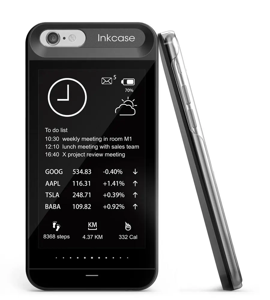 smart screen for i phone case with ink screen of reading for i phone 6/6S/7/8 Plus Real time Display inkcase screen for reading
smart screen for i phone case with ink screen of reading for i phone 6/6S/7/8 Plus Real time Display inkcase screen for reading