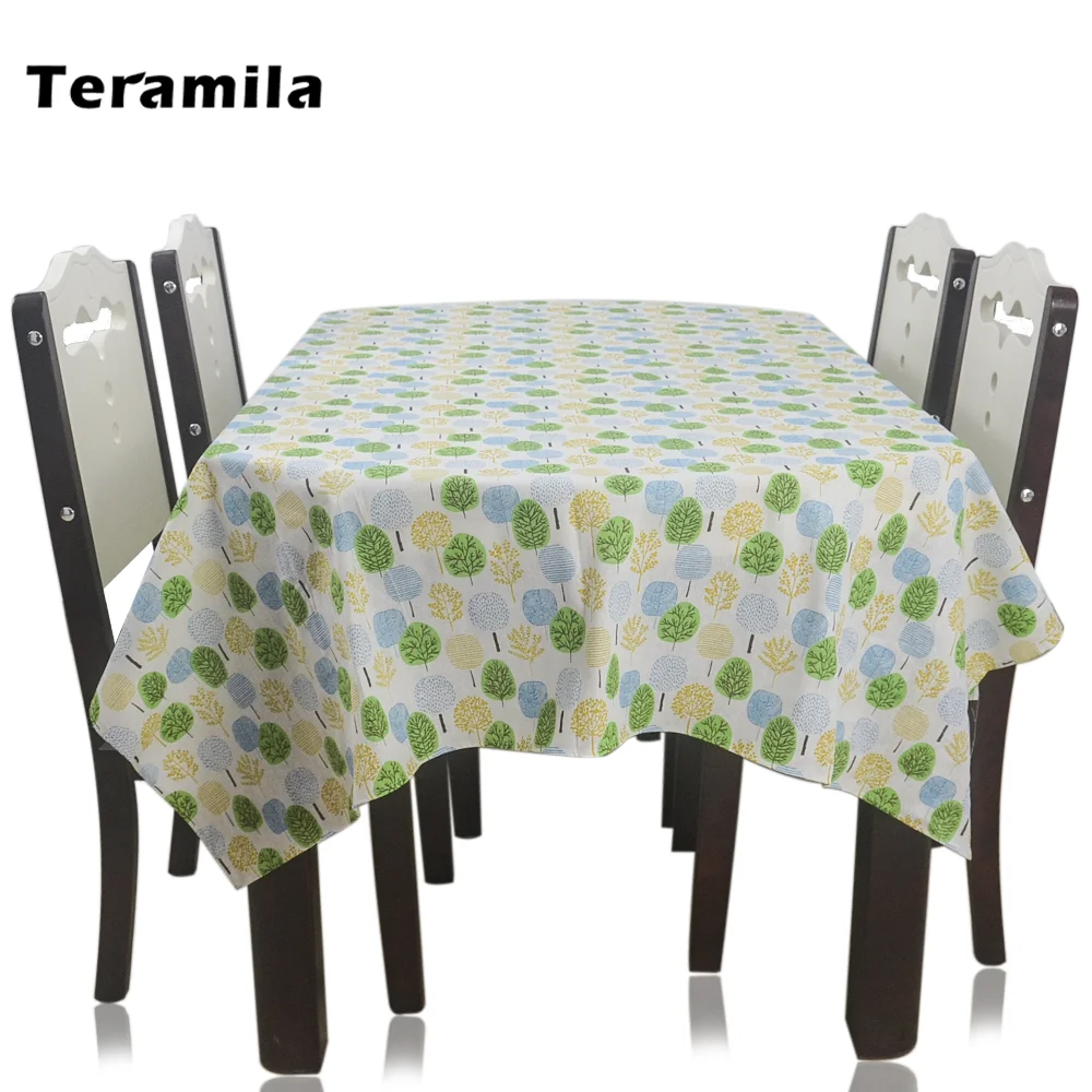 Teramila Rectangular Dining Tree Pattern Tablecloth Cotton linen Table Cloth For Kitchen Party Wedding Mantel Square Table Cover
Teramila Rectangular Dining Tree Pattern Tablecloth Cotton linen Table Cloth For Kitchen Party Wedding Mantel Square Table Cover