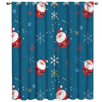 Santa Claus On A Snowy Background Window Treatment Hardware Sets Curtains for the Kitchen Living Room
Santa Claus On A Snowy Background Window Treatment Hardware Sets Curtains for the Kitchen Living Room