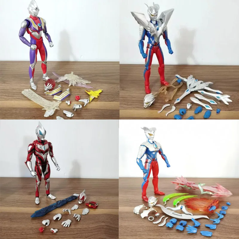 SHF аниме Ultraman Zero Geed Tiga Masked Rider Kamen Сочлененная коллекция экшн фигурка модель