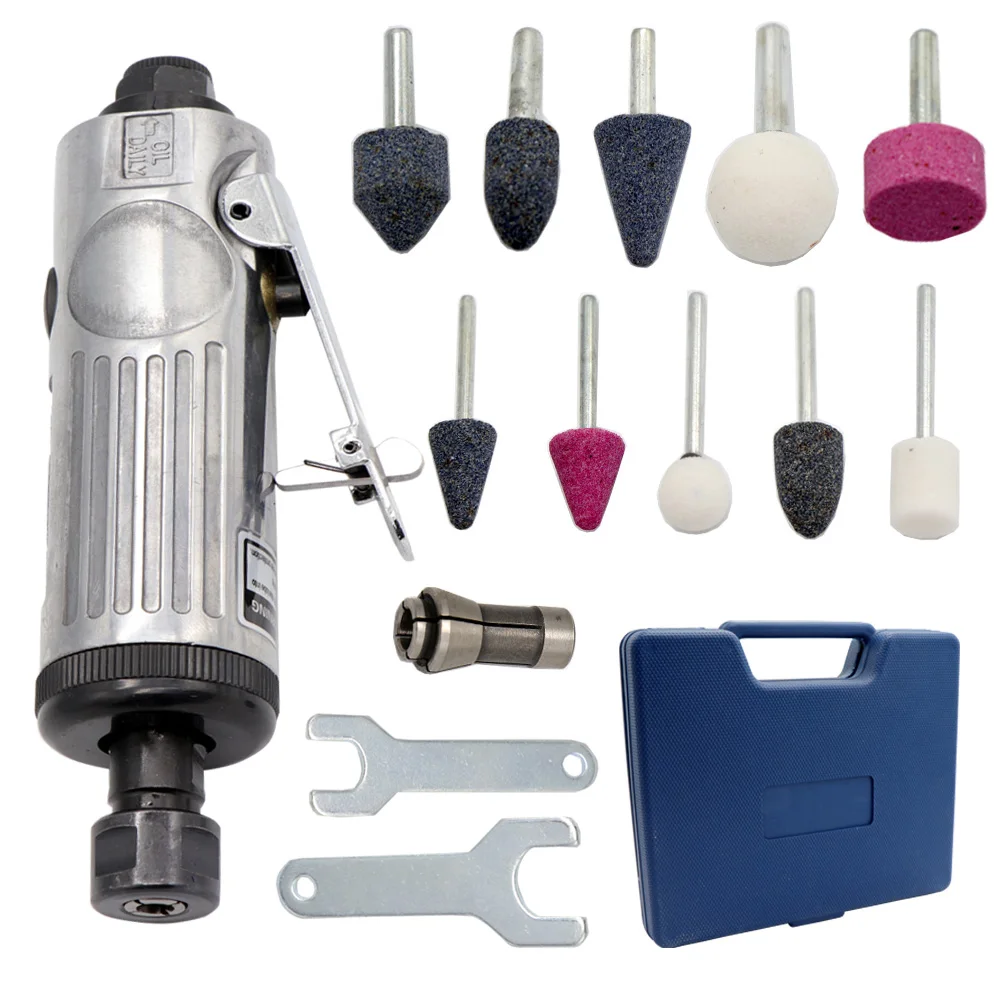 ToolBox Pneumatic Die Grinders 1/4" Air Die Grinder Grinding Mill Engraving Tool Polishing Machine for Pneumatic Tools
ToolBox Pneumatic Die Grinders 1/4" Air Die Grinder Grinding Mill Engraving Tool Polishing Machine for Pneumatic Tools