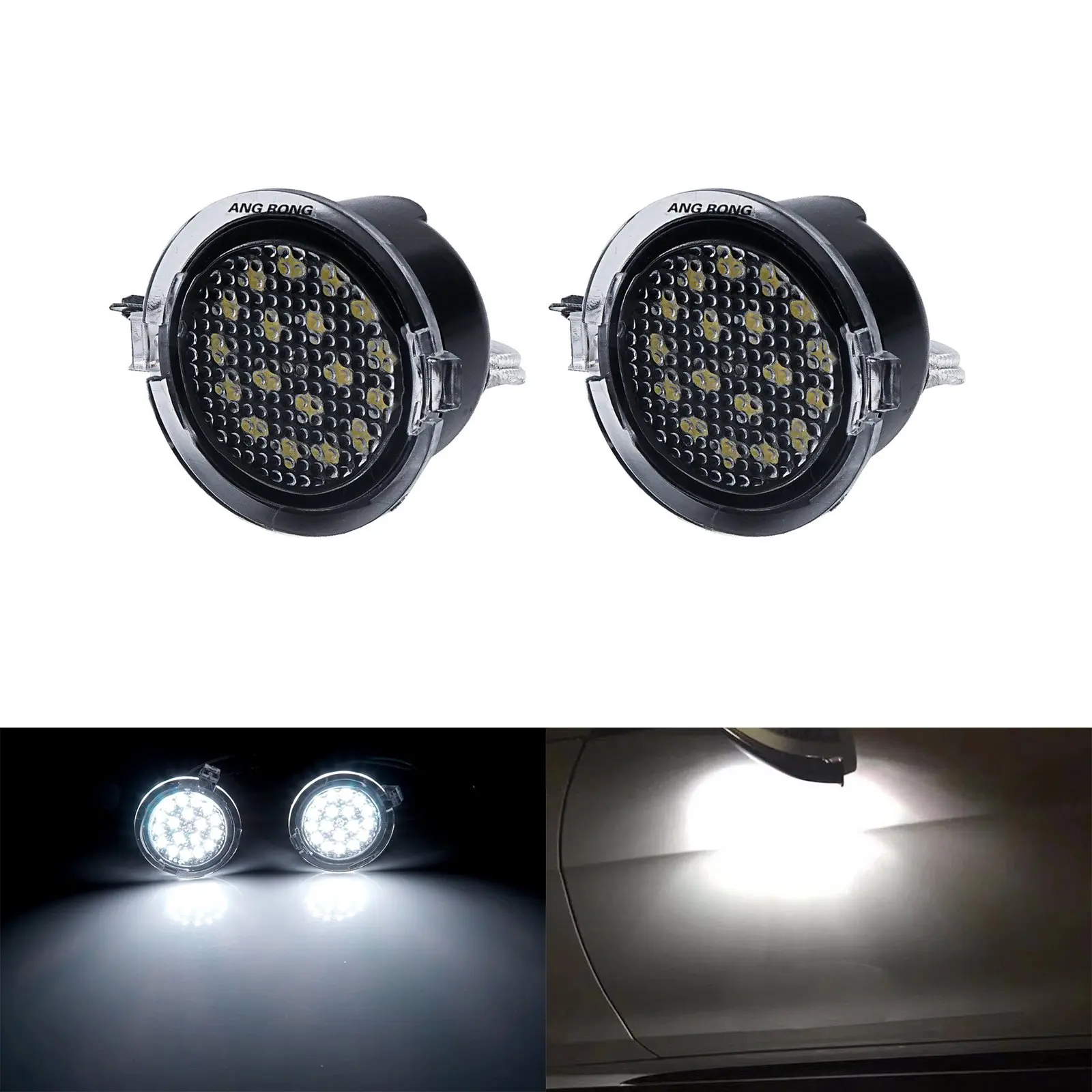 LED Under Mirror Puddle Light Fit Ford Focus III Kuga C-Max Mondeo Taurus F-150
LED Under Mirror Puddle Light Fit Ford Focus III Kuga C-Max Mondeo Taurus F-150