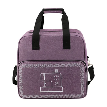Serger Carrying Case, Universal Overlock Sewing Machine Tote Bag with Shoulder Strap & Strong Handles, Purple
Serger Carrying Case, Universal Overlock Sewing Machine Tote Bag with Shoulder Strap & Strong Handles, Purple