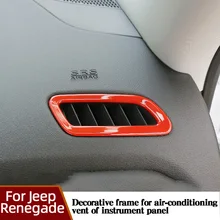 Decorative Frame For Air-conditioning Vent Of Instrument Panel For Jeep Renegade ABS Center Console Air Outlet Decoration Tool
Decorative Frame For Air-conditioning Vent Of Instrument Panel For Jeep Renegade ABS Center Console Air Outlet Decoration Tool