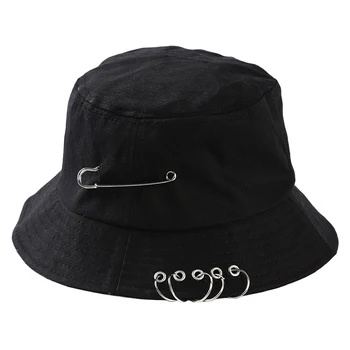 Harajuku ring Bucket Hat Men Women Outdoor Beach sun hat black fashion panama Fishing Fisherman Hat 
Harajuku ring Bucket Hat Men Women Outdoor Beach sun hat black fashion panama Fishing Fisherman Hat