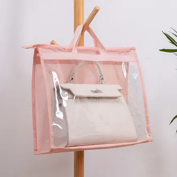 Handbag Storage Organizer Dust Cover Bag Transparent Anti-dust Purse Storage Bag for Hanging Closet with Zipper and Handle
Handbag Storage Organizer Dust Cover Bag Transparent Anti-dust Purse Storage Bag for Hanging Closet with Zipper and Handle