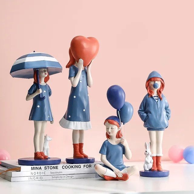 Modern Resin Cute Balloon Girl Statue Accessories Home Livingroom Desktop Figurines Decoration Bookcase Cabinet Sculpture Crafts
Modern Resin Cute Balloon Girl Statue Accessories Home Livingroom Desktop Figurines Decoration Bookcase Cabinet Sculpture Crafts
