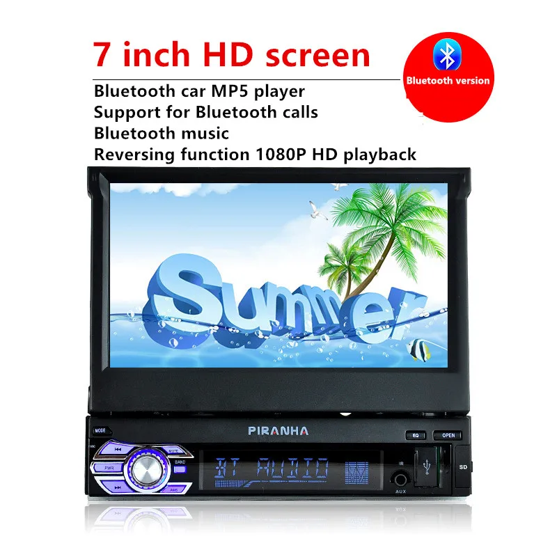 Auto Accessories Car Multimedia Bluetooth Stereo Player Stereo 7 Inch Touch Screen Multimedia Player MP3 MP5 android mirror
Auto Accessories Car Multimedia Bluetooth Stereo Player Stereo 7 Inch Touch Screen Multimedia Player MP3 MP5 android mirror