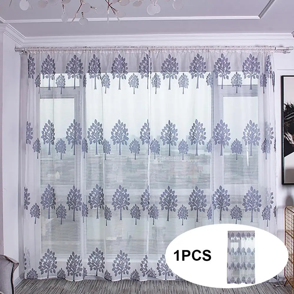 Trees Sheer Curtain Tulle Window Treatment Voile Drape Valance Fabric Bedroom in the Kitchen Voile Curtains Window Treatment @B
Trees Sheer Curtain Tulle Window Treatment Voile Drape Valance Fabric Bedroom in the Kitchen Voile Curtains Window Treatment @B