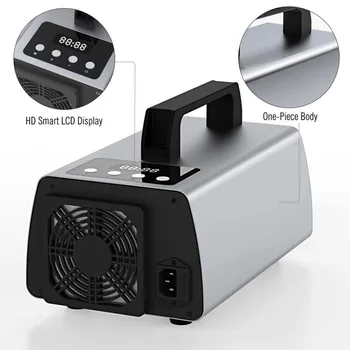 HD Smart LCD Digital Display 220V Ozone Generator Smart Timing 5g Portable Ozonizer Air Purifier Sterilizer Disinfection Machine
HD Smart LCD Digital Display 220V Ozone Generator Smart Timing 5g Portable Ozonizer Air Purifier Sterilizer Disinfection Machine