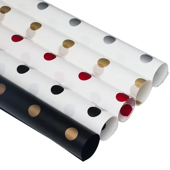 20pcs Polka Dot Wrapping Paper Films Waterproof Craft Paper Flower Gift Wrapping DIY Scrapbook Florists Packing Material
20pcs Polka Dot Wrapping Paper Films Waterproof Craft Paper Flower Gift Wrapping DIY Scrapbook Florists Packing Material