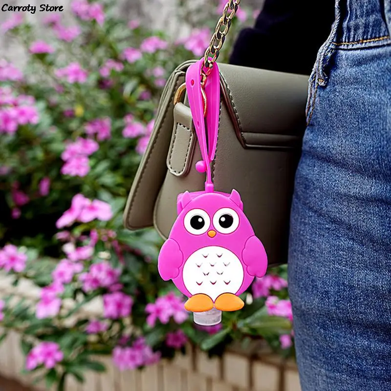 Silicone Cute Cartoon Mini Hand Sanitizer Bottle Empty Detachable Cover Travel Portable Holder
Silicone Cute Cartoon Mini Hand Sanitizer Bottle Empty Detachable Cover Travel Portable Holder