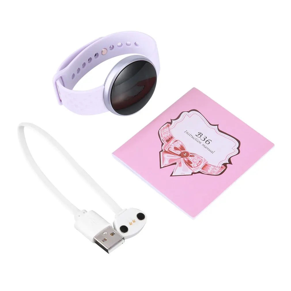 B36 smart heart rate step health bracelet call reminder sleep monitoring female physiological cycle Smart watch
B36 smart heart rate step health bracelet call reminder sleep monitoring female physiological cycle Smart watch