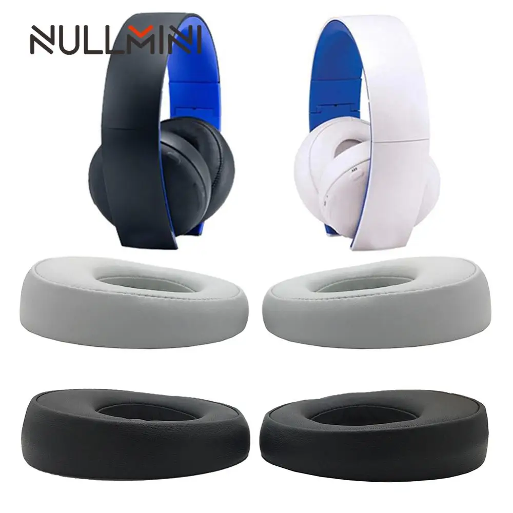 Сменные амбушюры NullMini для SONY gold беспроводная гарнитура PS3 PS4 7 1 виртуальный объемный звук подушка оголовья в