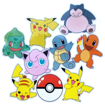 Anime pokemon cosplay pikachu Squirtle Charmander Elf ball Various character stickers 9pcs Set of stickers Cute kawaii animals
Anime pokemon cosplay pikachu Squirtle Charmander Elf ball Various character stickers 9pcs Set of stickers Cute kawaii animals
