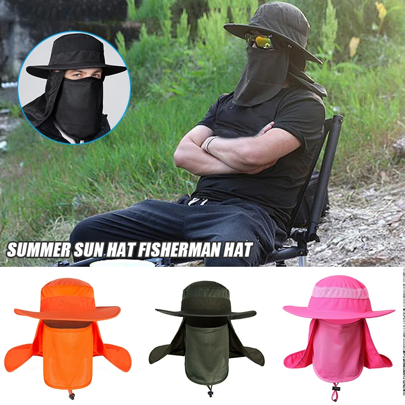 Sun Hat for Men UV Protection UPF 50+ Wide Brim Summer Sun Hat Cap Fisherman Hat ALS88
Sun Hat for Men UV Protection UPF 50+ Wide Brim Summer Sun Hat Cap Fisherman Hat ALS88