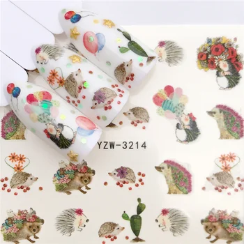 1 PC 2020 New Styles Nail Sticker Water Decals Hedgehog / Flower / Cat Transfer Nail Art Decoration 
1 PC 2020 New Styles Nail Sticker Water Decals Hedgehog / Flower / Cat Transfer Nail Art Decoration