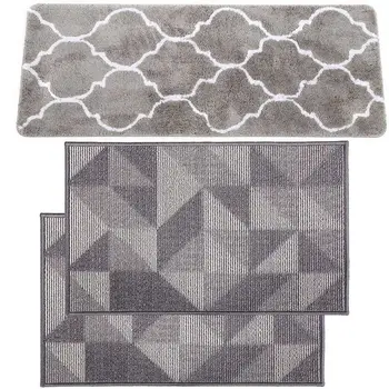 1Pcs Floor Mat Rugs Non-Slip Bedroom Mats Carpet & 2pcs Indoor Outdoor Durable Doormat
1Pcs Floor Mat Rugs Non-Slip Bedroom Mats Carpet & 2pcs Indoor Outdoor Durable Doormat