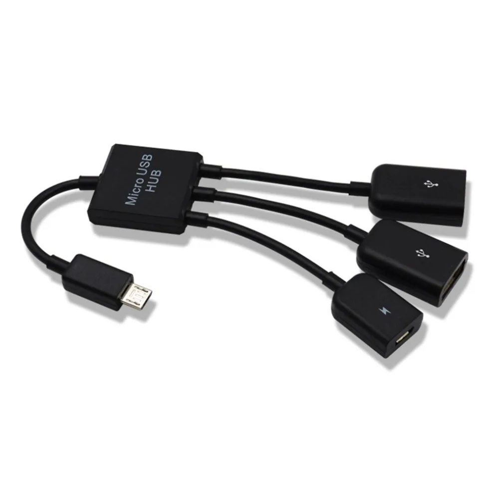 4 in 1 Micro USB HUB Dual Port OTG Cable Adapter Power Supply One for Three Port For Phones Android OTG Data Cable
4 in 1 Micro USB HUB Dual Port OTG Cable Adapter Power Supply One for Three Port For Phones Android OTG Data Cable
