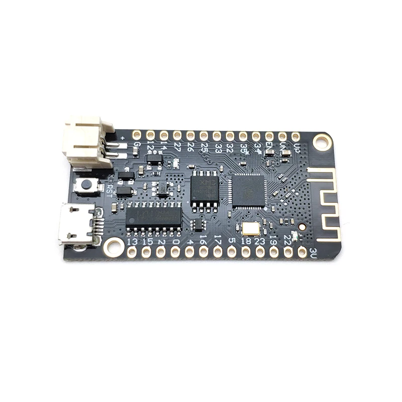 Wifi Bluetooth Development Board Antenna ESP32 REV1 CH340 CH340G MicroPython Micro USB Lithium Battery Interface
Wifi Bluetooth Development Board Antenna ESP32 REV1 CH340 CH340G MicroPython Micro USB Lithium Battery Interface