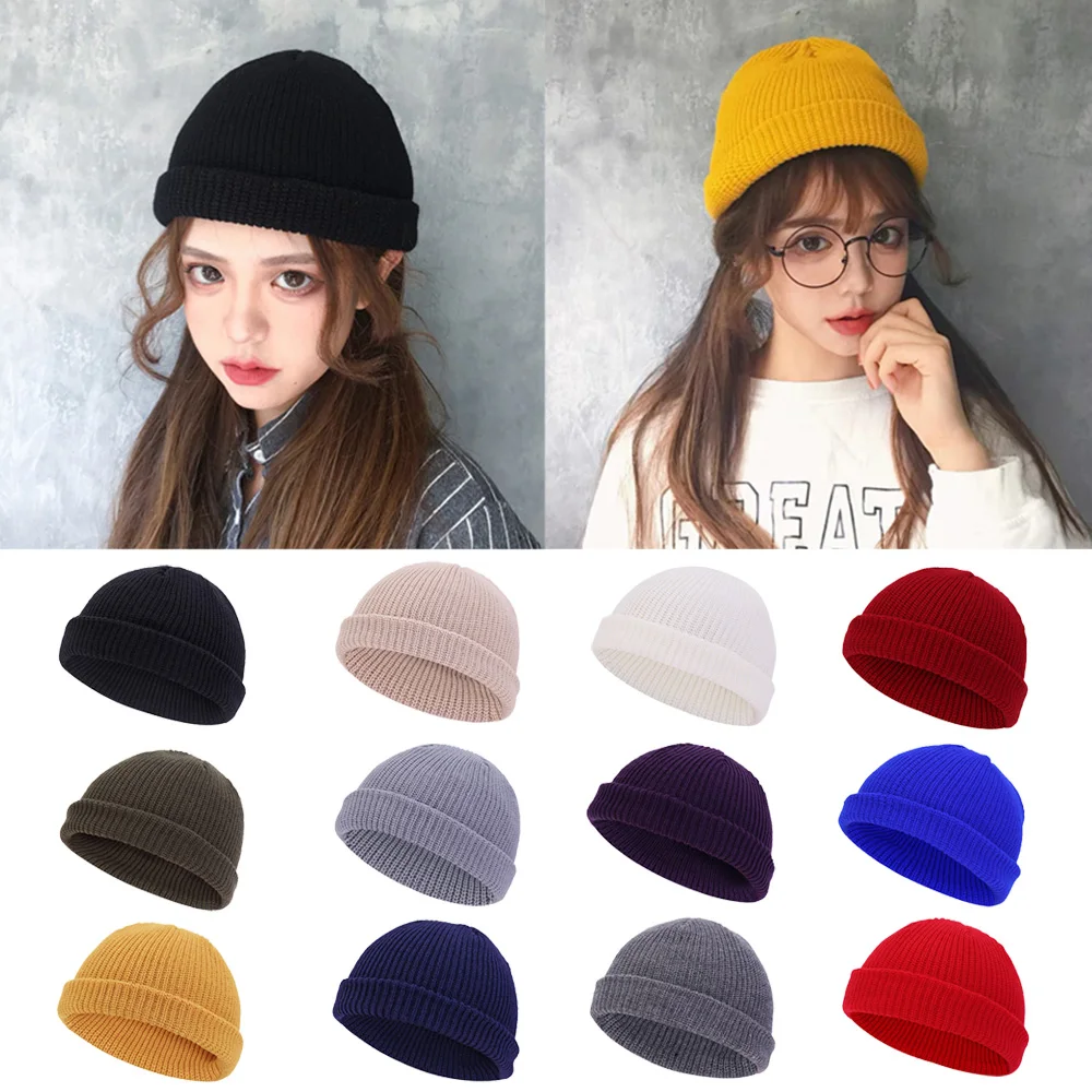 Winter Unisex Ribbed Knitted Cuffed Short Melon Cap Solid Color Skullcap Baggy Retro Ski Fisherman Docker Beanie Hat Slouchy
Winter Unisex Ribbed Knitted Cuffed Short Melon Cap Solid Color Skullcap Baggy Retro Ski Fisherman Docker Beanie Hat Slouchy