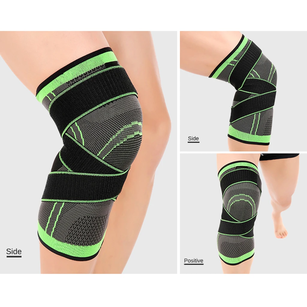 Breathable Adjustable Knee Compression Sleeve Support Brace Guard Protector Wrap for Sports Running Basketball - M/L/XL/XXL/XXXL
Breathable Adjustable Knee Compression Sleeve Support Brace Guard Protector Wrap for Sports Running Basketball - M/L/XL/XXL/XXXL