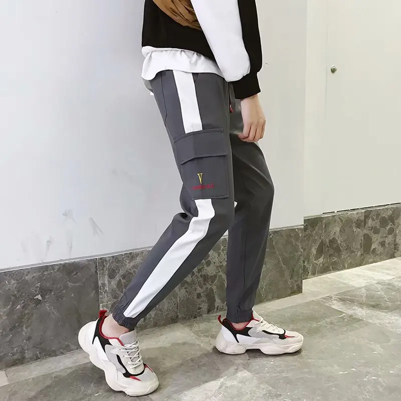 2018 Autumn Clothing Multi-pockets Bib Overall Men's Loose Casual Pants Skinny Harem Teenager Ankle Banded Pants Trend Men's Tro
2018 Autumn Clothing Multi-pockets Bib Overall Men's Loose Casual Pants Skinny Harem Teenager Ankle Banded Pants Trend Men's Tro