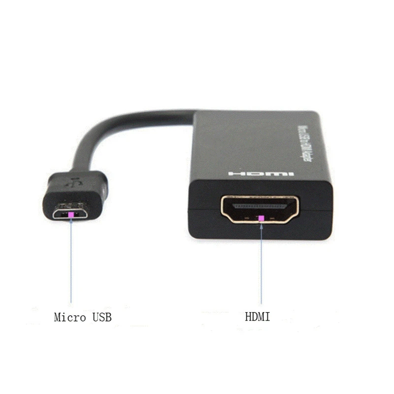 Micro USB Male to HDMI Female Adapter Cable for Android Smartphone Tablet Hot Selling Adapter Dropshiping Adapter
Micro USB Male to HDMI Female Adapter Cable for Android Smartphone Tablet Hot Selling Adapter Dropshiping Adapter