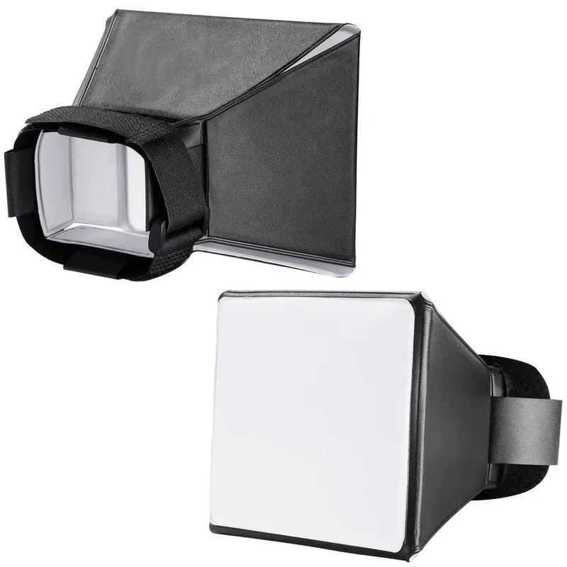Silver Reflector Flash Diffuser Softbox Professional Mini Photo Diffuser Soft Light Box for Canon for Nikon for Sony Camera
Silver Reflector Flash Diffuser Softbox Professional Mini Photo Diffuser Soft Light Box for Canon for Nikon for Sony Camera