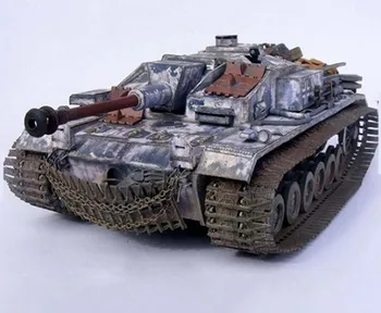German No. 3 assault gun F-type paper model 1:25 three protrusions handmade DIY paper art
German No. 3 assault gun F-type paper model 1:25 three protrusions handmade DIY paper art