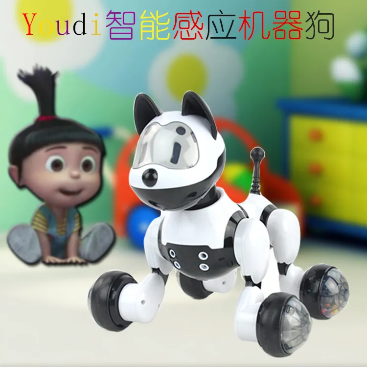 New Style Voice Smart Remote Control Robot Dog Educational Electric tiao wu gou Electronic Pet Dog Toy
New Style Voice Smart Remote Control Robot Dog Educational Electric tiao wu gou Electronic Pet Dog Toy