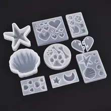 DIY UV Epoxy Resin Silicone Mold Multi-Style Love Star And Moon Cat Claw Nail Decoration Jewelry Casting Epoxy Mold Crafts
DIY UV Epoxy Resin Silicone Mold Multi-Style Love Star And Moon Cat Claw Nail Decoration Jewelry Casting Epoxy Mold Crafts