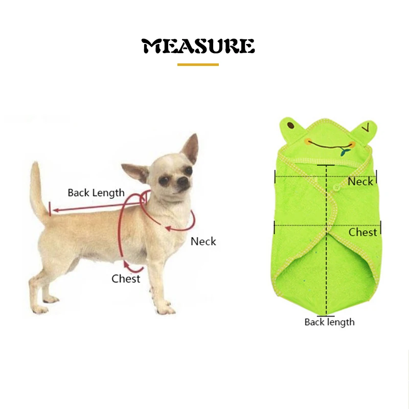 Cute Animal-style Bath Towel For Dogs Cute Animal-style Bath Towel For Dogs