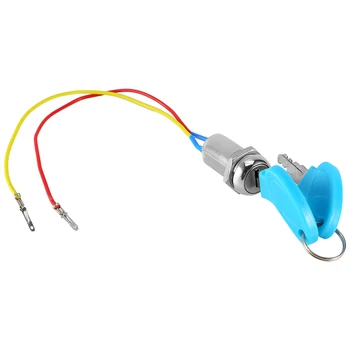 1 pcs car-styling 6.5x4.5cm 2 Wire Key Ignition Switch locking Keys Lock metalMaterial fit For Electric Scooter ATV Moped Kart
1 pcs car-styling 6.5x4.5cm 2 Wire Key Ignition Switch locking Keys Lock metalMaterial fit For Electric Scooter ATV Moped Kart