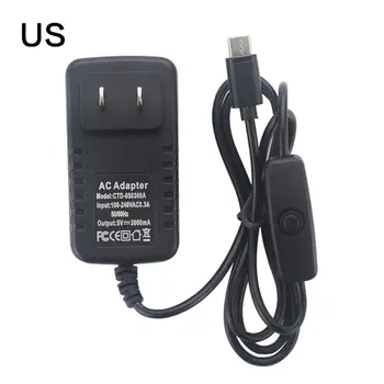 5V 3A Type C Charger Adapter Cable Power Supply with Switch for Raspberry Pi 4 Model B AU/UK/EU/US Plug
5V 3A Type C Charger Adapter Cable Power Supply with Switch for Raspberry Pi 4 Model B AU/UK/EU/US Plug