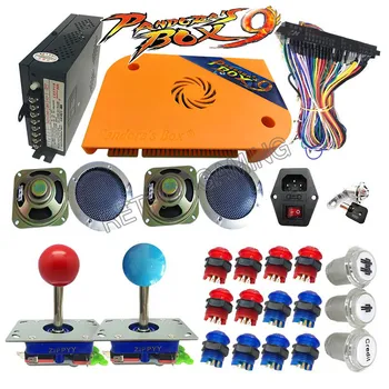 Arcade kit with Pandora box 9 jamma board 1500 in 1 LED buttons joystick button power supply for DIY game cabinet machine
Arcade kit with Pandora box 9 jamma board 1500 in 1 LED buttons joystick button power supply for DIY game cabinet machine
