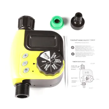 Automatic Home Irrigation Watering Timer Garden Greenhouse Plant Grass Digital Electronic Watering Timer
Automatic Home Irrigation Watering Timer Garden Greenhouse Plant Grass Digital Electronic Watering Timer