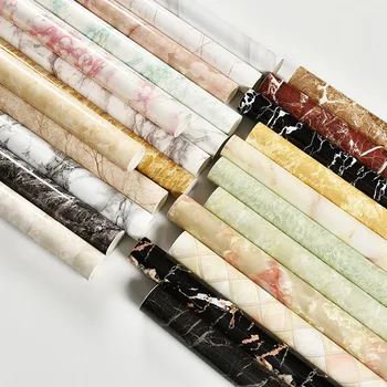 Countertop Refurbished80cm Thick Marble Pattern Self-adhesive Wallpaper Kitchen Bathroom Waterproof Oil-proof Sticker Table Bar
Countertop Refurbished80cm Thick Marble Pattern Self-adhesive Wallpaper Kitchen Bathroom Waterproof Oil-proof Sticker Table Bar
