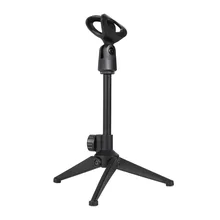 New Microphone Stand Desktop Tripod Mini Portable Table Stand Adjustable Mic Stand Mic Clip Holder Bracket Lightweight Bracket
New Microphone Stand Desktop Tripod Mini Portable Table Stand Adjustable Mic Stand Mic Clip Holder Bracket Lightweight Bracket