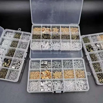900pcs Mixed Three Color Assorted Jump Ring/Earring Hooks/End Caps/Extend Chain/Lobster Clasps For DIY Jewelry Making Findings
900pcs Mixed Three Color Assorted Jump Ring/Earring Hooks/End Caps/Extend Chain/Lobster Clasps For DIY Jewelry Making Findings