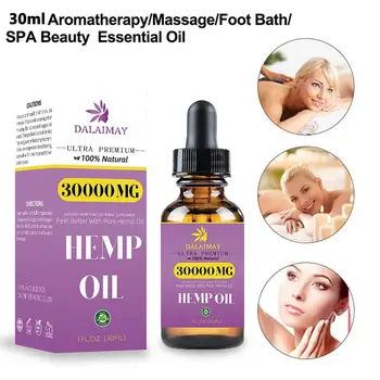 Natural Hemp Oil Essential Oils Plant Extract 30000mg Help Pain Oil Relieve CBD Sleep Ance Deep Skin Care Anxiety treatment Q9H7
Natural Hemp Oil Essential Oils Plant Extract 30000mg Help Pain Oil Relieve CBD Sleep Ance Deep Skin Care Anxiety treatment Q9H7