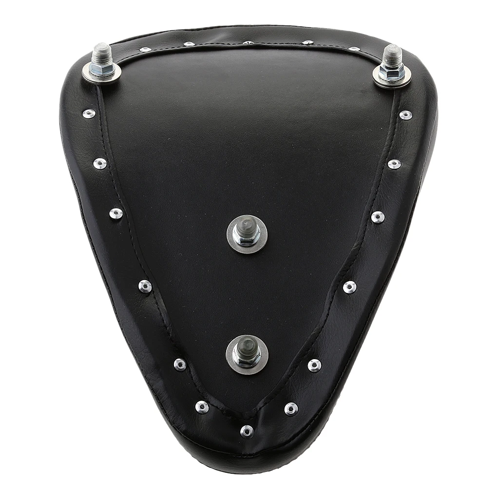 Motorcycle 3' Spring SOLO Tuck & Roll Seat For Chopper Bobber Custom Motorcycle 3' Spring SOLO Tuck & Roll Seat For Chopper Bobber Custom