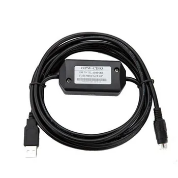 

Touch Screen Programming Cable RS232 GPW-CB02 GPW-CB03 With CD USB interface plc download for DIGITAL GP/Proface touch panel